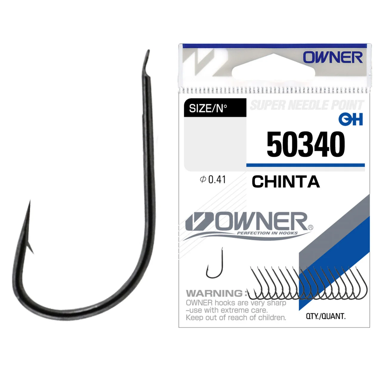 Offset - Carlige de pescuit Owner 50340 Chinta