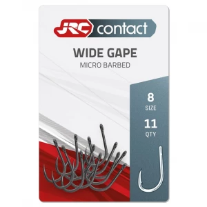 CRAP - Carlige pentru pescuit JRC Contact Wide Gape Carp Hooks 11bucati