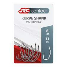 Carlige crap - Carlige pentru pescuit JRC Contact Kurve Shank Carp Hooks 11bucati