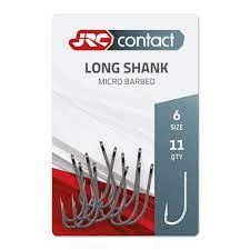 Carlige crap - Carlige pentru pescuit JRC Contact Longshank Carp Hooks 11bucati