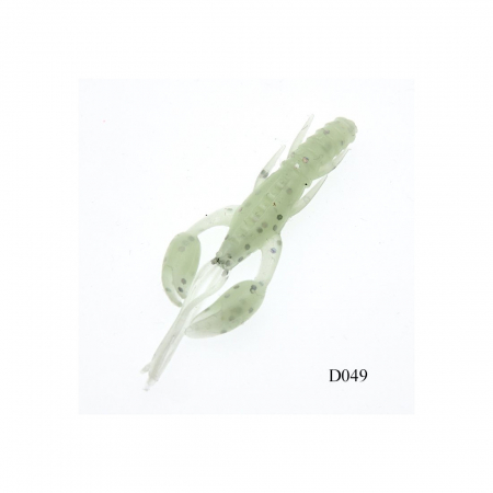 Creaturi - Naluca Tamura Worm Imitatie Rac - Flapping Crawfish Hunter MF-54; 3,8 cm; 8 bucati; CULOARE - D049