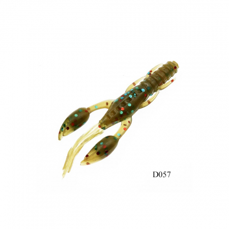 Creaturi - Naluca Tamura Worm Imitatie Rac - Flapping Crawfish Hunter MF-54; 3,8 cm; 8 bucati; CULOARE - D057