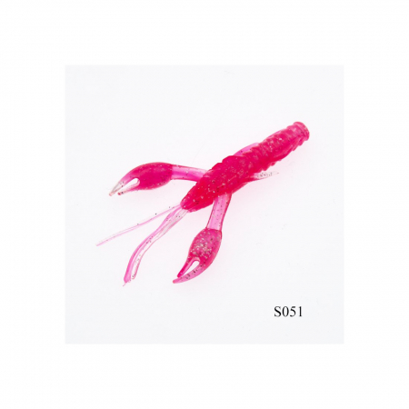 Creaturi - Naluca Tamura Worm Imitatie Rac - Flapping Crawfish Hunter MF-54; 3,8 cm; 8 bucati; CULOARE - S051