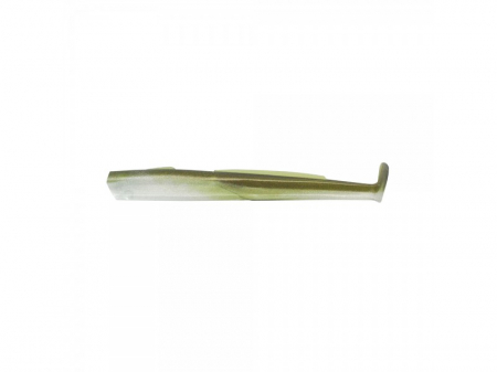 Shad - Corp Naluca Silicon Fiiish Black Eel No2, 3 bucati - Kaki