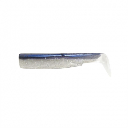 Pastrav - Corp Naluca Silicon Fiiish Black Minnow No1 - Electric Blue, 4 bucati