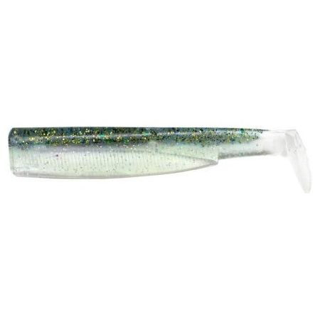 Pentru pastrav - Corp Naluca Silicon Fiiish Black Minnow No1 - Ghost Minnow, 4 bucati