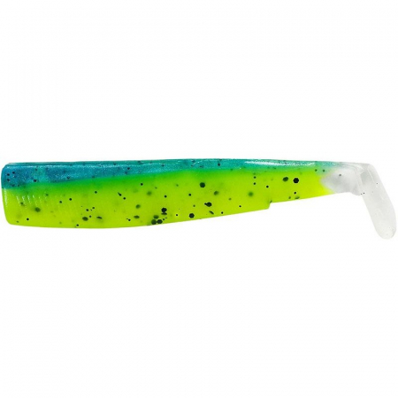 Pentru pastrav - Corp Naluca Silicon Fiiish Black Minnow No1 - Sleepy Green, 4 bucati