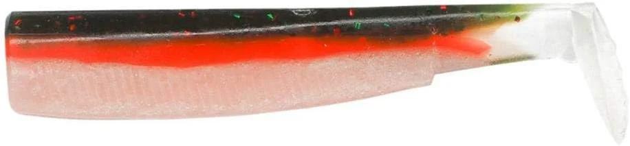 Naluci soft - Corp Naluca Silicon Fiiish Black Minnow No2 - Candy Green, 3 bucati