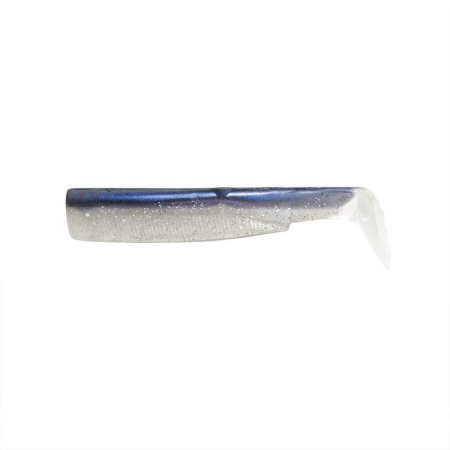 RAPITORI - Corp Naluca Silicon Fiiish Black Minnow No3 - Electric Blue, 3 bucati