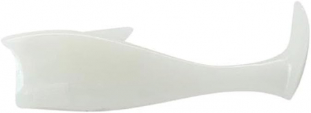 RAPITORI - Corp Naluca Silicon Fiiish Blaster Shad No1 - White Coco