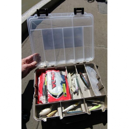 Cutie accesorii pescuit Plano Flex'N Go Satchel, 4-9 compartimente, 39cm x 30cm x 12cm [3]