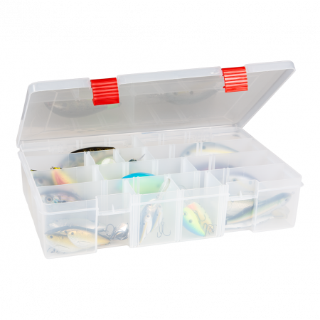 Cutii accesorii - Cutie accesorii pescuit Plano Rustrictor StowAway 3700 Deep, 4-15 Compatrimente, 36x23x8cm
