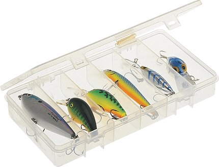 Cutii accesorii - Cutie accesorii pescuit Plano Stowaway Utility Box - Stow W/Tab P 6-Comp-Clear
