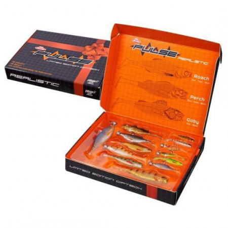 Oscilante - Spinnertail Berkley Pulse Spintail - Cutie cadou Gift Box 19 bucati