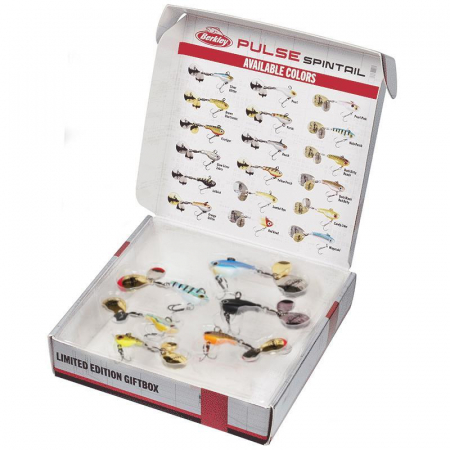 Spinnere - Spinnertail Berkley Pulse Spintail - Cutie cadou Gift Box 6 bucati