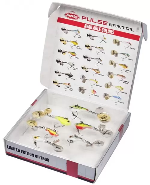 Spinnere - Spinnertail Berkley Pulse Spintail - Cutie cadou  Gift Box 6 bucati