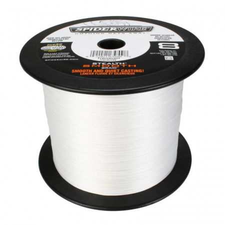 Fire stationar - Fir de pescuit Spiderwire Stealth Smooth 8 Transparent 1800m