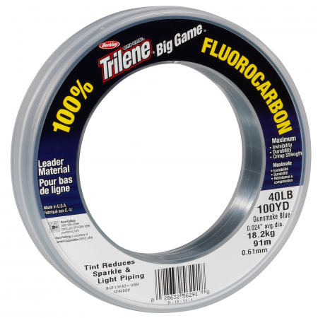 Fire stationar - Fir pentru pescuit Berkley Big Game Fluorocarbon Leader Clear