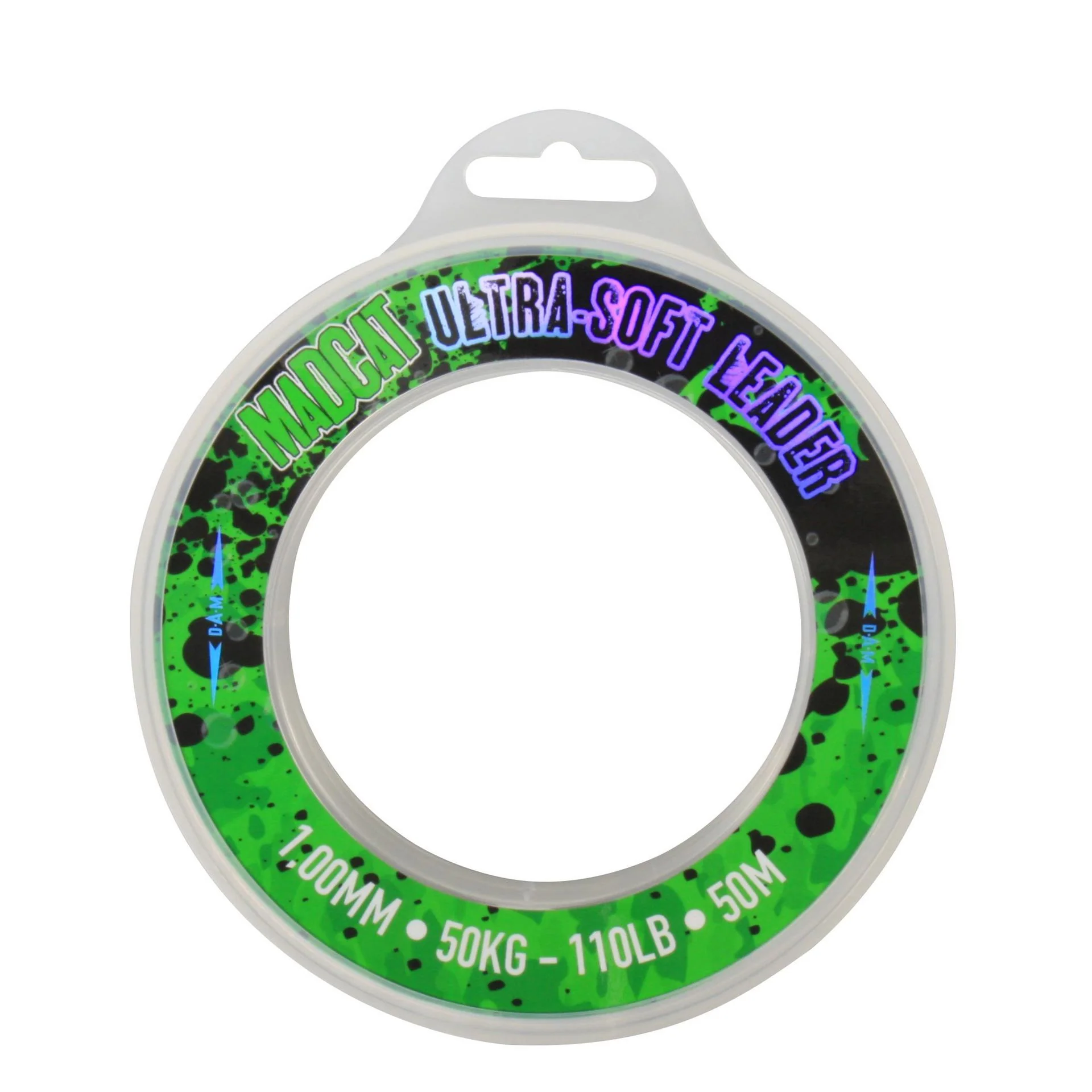Monofilament - Fir pentru pescuit Madcat Ultra-Soft Mono Leader, Transparent, 50m