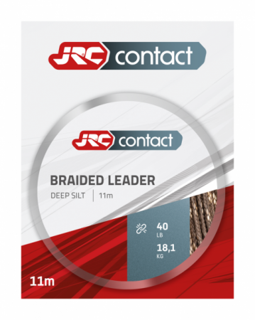 Fire crap - Fir Textil Inaintas JRC Contact Braided Leader Deep Slit, 40lb/18.1kg, 11 m