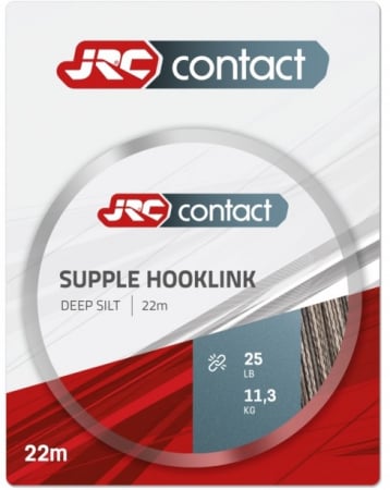 Fire crap - Fir Textil pentru pescuit JRC Contact Supple Hooklink, Deep Silt, 22m