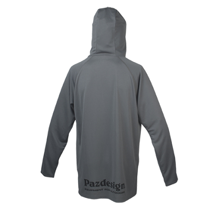 Hanorac Pazdesign cu aparatoare pentru fata  - Blook Hoodie Charcoal (Gri) SJK-027 [3]