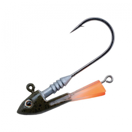 Carlige rapitori - Jig Head Berkley Fusion 19 Snap Jigs 3/8 Green Pumkin Orange # 1/0, 2 bucati