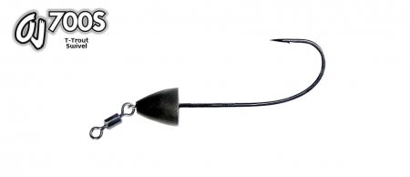 RAPITORI - Jig Molix OJ700S-OMTD T-Trout Swivel, Carlig Marime 2; 1.7g; 3 bucati