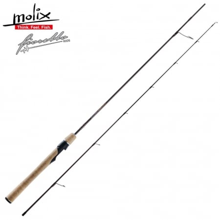 Lansete rapitori - Lanseta Molix Fioretto Ultra Light Spinning Rod Selvatica MFW-S-632L 1.90 m; 2-8g