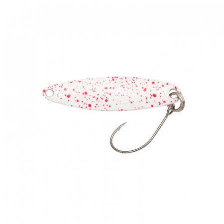 Oscilante - Lingurita Berkley Area Game Spoon Sukoshi 3,89cm; 3,5 g Splat White Body/ Fuchsia Splat