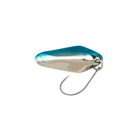 Oscilante - Lingurita Berkley Area Game Spoons Chisai 2,5 cm; 2,2 g Edge Stripe Argintiu / Albastru / Argintiu