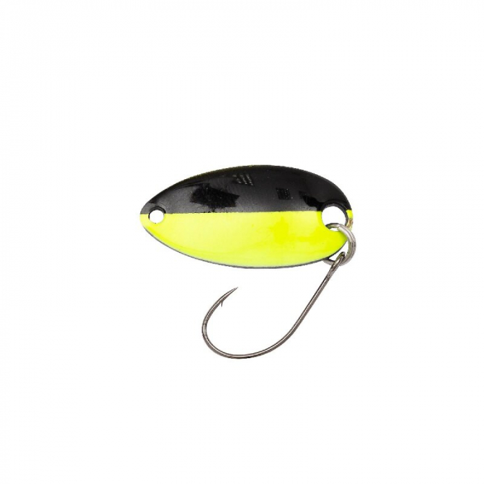 Pastrav - Lingurita Berkley Area Game Spoons Roru 2,73cm; 3,5g Vert Chartreuse/ Back/ Black