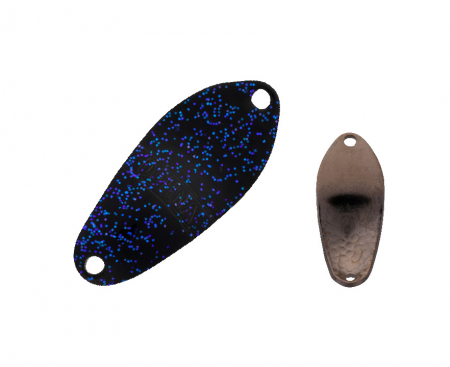 Oscilante - Lingurita oscilanta Angler'z System - Dohna Black Nickel Baze  30.8mm/12.5mm, 3g, Culoare SC8