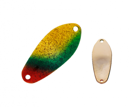 Pentru pastrav - Lingurita oscilanta Angler'z System - Dohna Standard sclipitoare  30.8mm/12.5mm, 3g, Culoare GL07