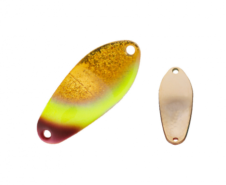 Angler'z System - Lingurita oscilanta Angler'z System - Dohna Standard sclipitoare  30.8mm/12.5mm, 3g, Culoare GL08