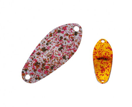 Pentru pastrav - Lingurita oscilanta Angler'z System - Olian 38.7mm/10.5mm, 4g, Culoare 703 (Imagine model DOHNA!)
