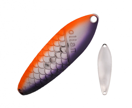 Naluci hard - Lingurita oscilanta Angler'z System - Olian 45.1mm/12.5mm, 5.9g, Culoare AD-S