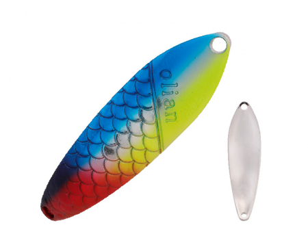 Angler'z System - Lingurita oscilanta Angler'z System - Olian 45.1mm/12.5mm, 7g, Culoare BHP-S