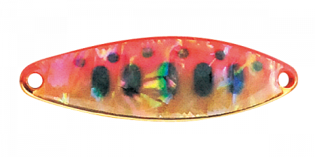Pentru pastrav - Lingurita oscilanta Field Hunter - Develop Shell  40mm, 9g, Culoare 07 - G. Fluorescent Red Yamame
