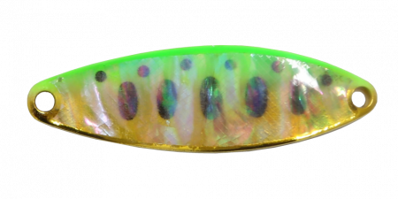 Pentru pastrav - Lingurita oscilanta Field Hunter - Develop Shell  40mm, 9g, Culoare B2 - G. Green Yamame