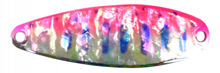 JAPAN - Lingurita oscilanta Field Hunter - DO-UP Shell 50mm, 7g, Culoare 13 - S. Fluorescent pink yamame trout