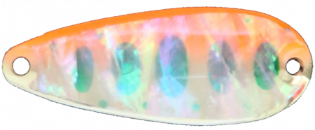 Field Hunter - Lingurita oscilanta Field Hunter - L.M. Small Shell 32mm, 3g, Culoare 05 - G. Fluorescent Orange