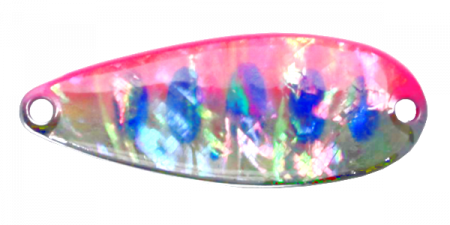 Field Hunter - Lingurita oscilanta Field Hunter - LM701 Shell  41mm, 7g, Culoare Y4 - S. Fluorescent Pink/Blue Yamame