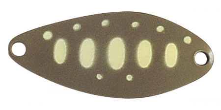 JAPAN - Lingurita oscilanta Field Hunter - Vasus  28mm, 3g, Culoare 07 - Olive/White Yamame