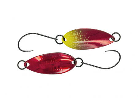 Oscilante - Lingurita Oscilanta Molix Elite Area Spoon 2.8 cm, 3.5g, Red/ Yellow Spot