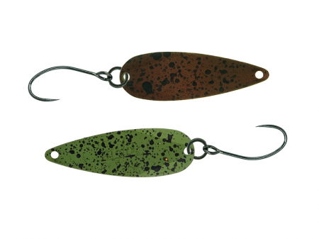 Pastrav - Lingurita Oscilanta Molix Lover Area Spoon 2.4g Mat Brown/ Green Splatter