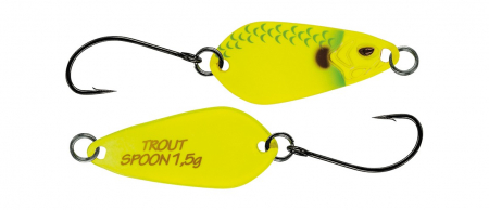Naluci hard - Lingurita Oscilanta Molix Trout Spoon 2.5g Chart Stripe Scales