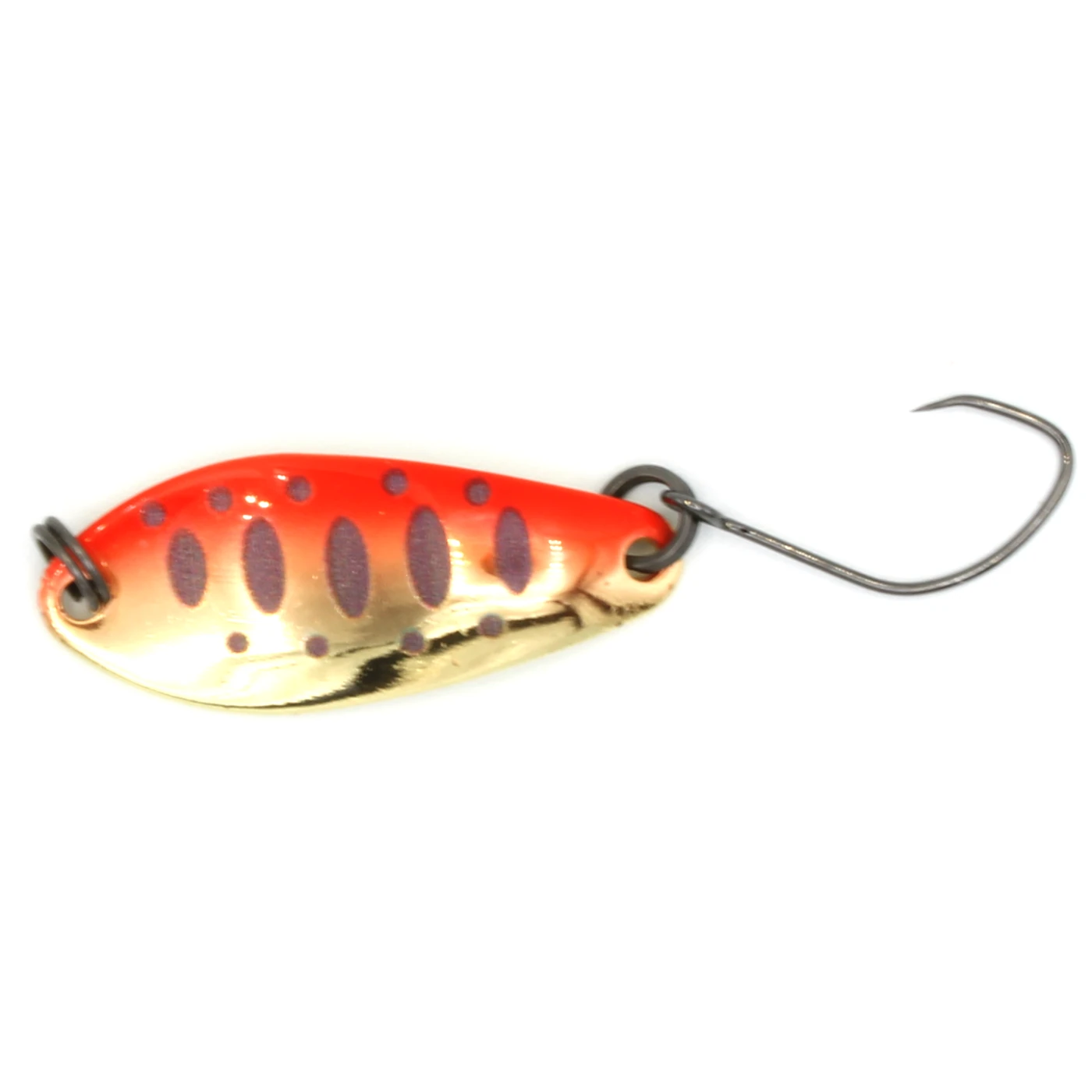 Mukai - Lingurita oscilanta Mukai Bikaze Clown  32mm, 3.5g, Culoare K9 - Orange Yamame