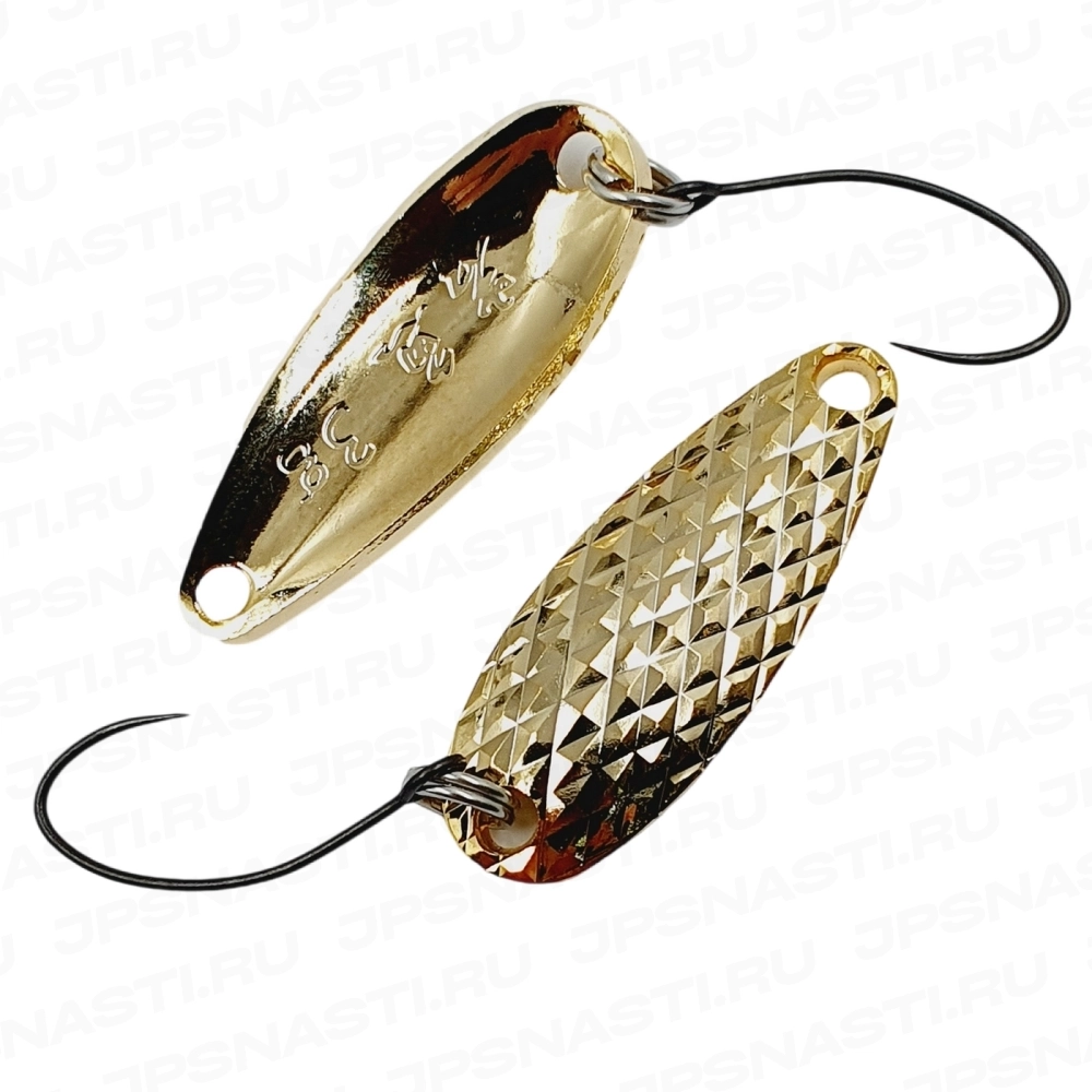 Mukai - Lingurita oscilanta Mukai Iwana Diamond Cut  2.7cm, 3g, Gold