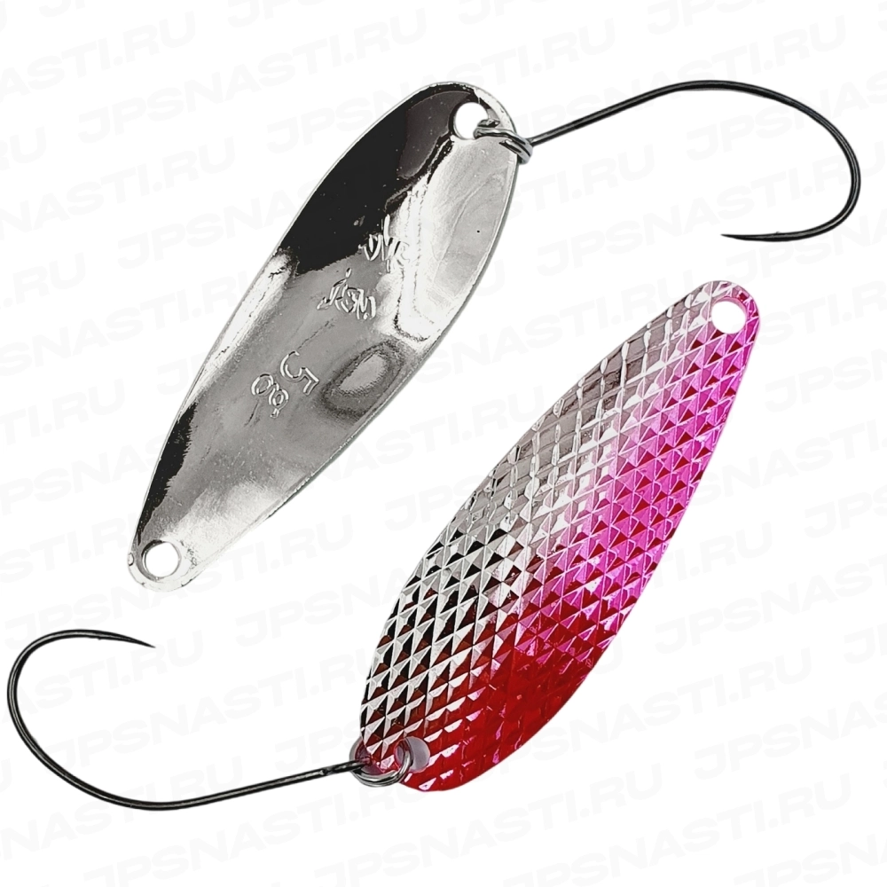 Oscilante - Lingurita oscilanta Mukai Iwana Diamond Cut  4.6cm, 5g, Silver Pink